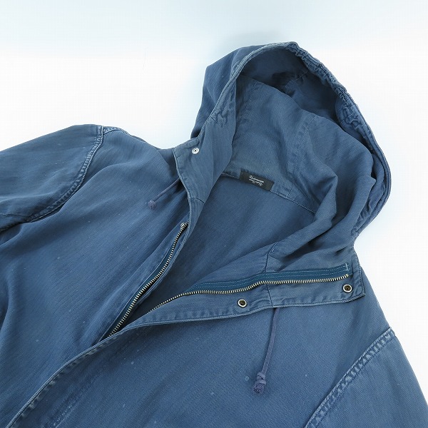 実際に弊社で買取させて頂いたUNDERCOVER/アンダーカバー 11ss CAN future days ヴィンテージ加工モッズコート G4302/2の画像 2枚目