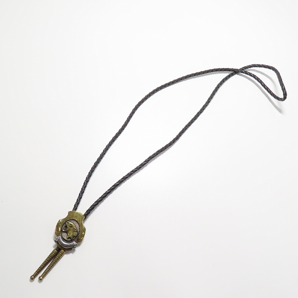 実際に弊社で買取させて頂いた(3)GANGSTERVILLE×Galcia/ギャングスタービル×ガルシア パンサー ボロタイ シルバー×真鍮の画像 5枚目