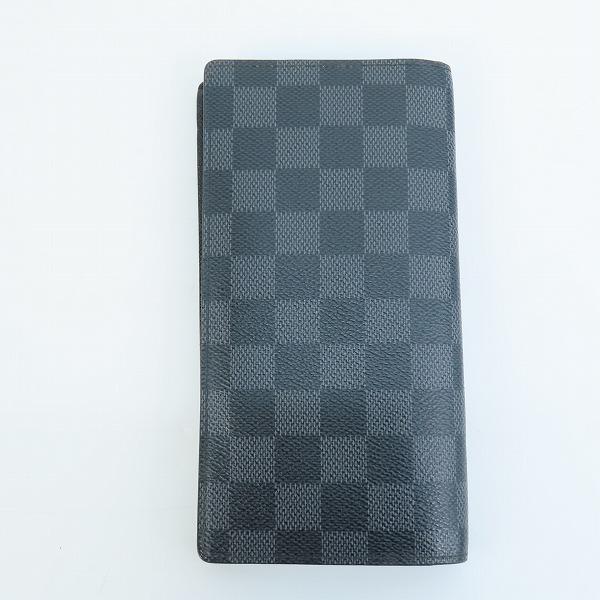 実際に弊社で買取させて頂いたLOUIS VUITTON/ルイヴィトン ポルトフォイユ ブラザ ダミエ グラフィット 二つ折り 長財布/財布 N62665