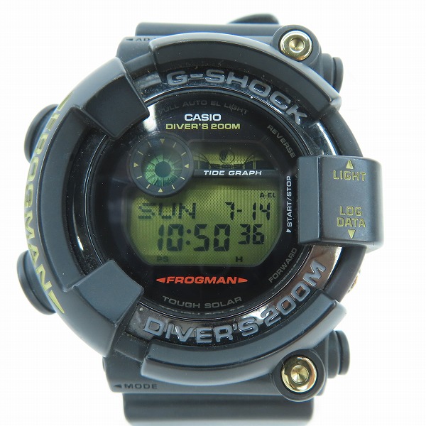 実際に弊社で買取させて頂いたG-SHOCK/Gショック 35周年 FROGMAN/フロッグマン タフソーラー GF-8235D-1BJR