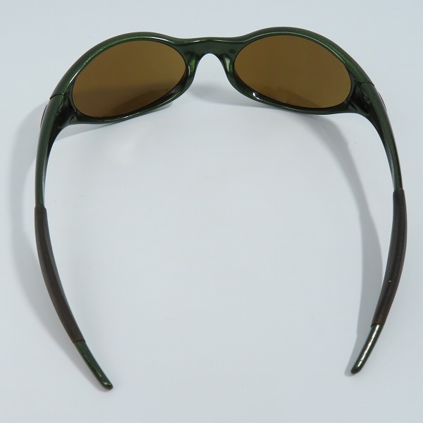 実際に弊社で買取させて頂いたOAKLEY/オークリー EYE JACKET/アイジャケット グリーンフレーム サングラス/アイウェアの画像 2枚目