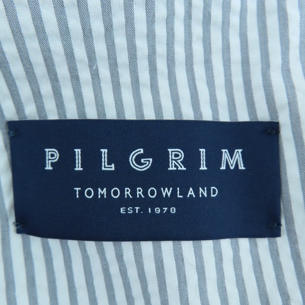実際に弊社で買取させて頂いたTOMORROWLAND PILGRIM/トゥモローランド ピルグリム コットンシアサッカー ジャケット/パンツ セットアップ/46/48の画像 2枚目