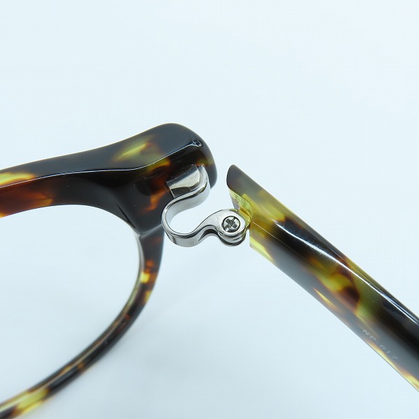 実際に弊社で買取させて頂いた999.9/フォーナインズ アイウェア/メガネフレーム NP-617の画像 4枚目