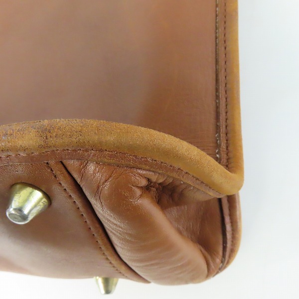 実際に弊社で買取させて頂いたCOACH/コーチ オールドコーチ カウハイドレザーショルダーバッグ 9966の画像 6枚目