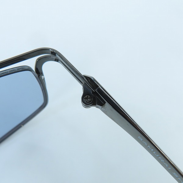 実際に弊社で買取させて頂いたSAMURAI SHO/サムライ翔 フルリム 度入り アイウェア/メガネフレーム SS-J19の画像 6枚目