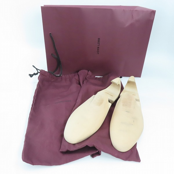 実際に弊社で買取させて頂いたJOHN LOBB/ジョンロブ PHILIP II LOAFER フィリップ2 ローファー シューツリー付き 6の画像 7枚目