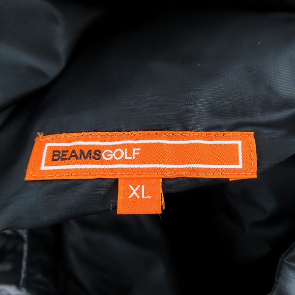 実際に弊社で買取させて頂いたBEAMS GOLF/ビームスゴルフ ダウンジャケット 82-18-0057-803/XLの画像 3枚目