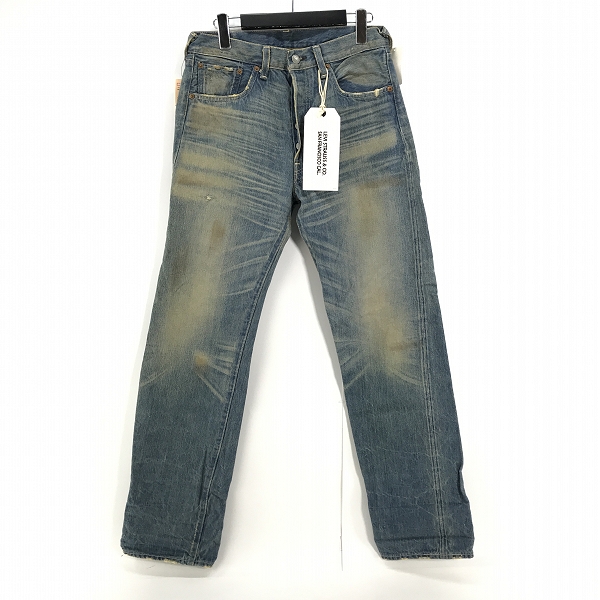 実際に弊社で買取させて頂いた【未使用】levi's vintage clothing/リーバイスヴィンテージクロージング 復刻  501xx デニムパンツ 66501-0055 W32L36