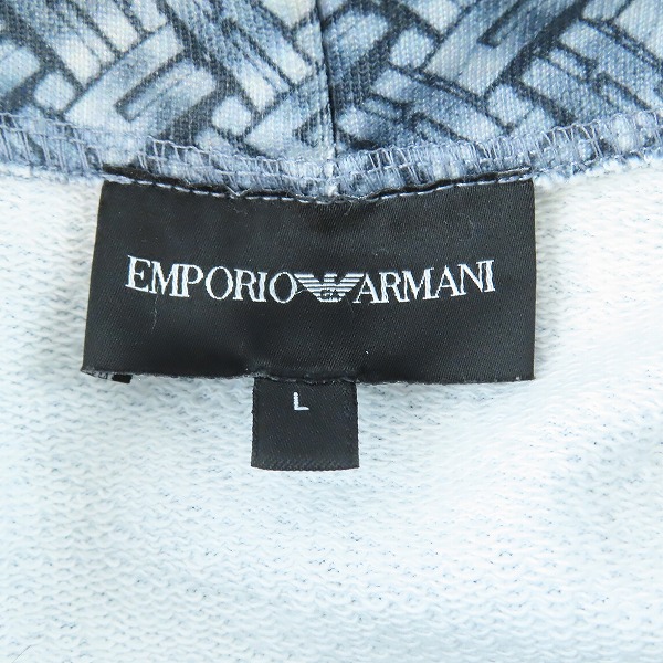 実際に弊社で買取させて頂いたEMPORIO ARMANI/エンポリオアルマーニ プルオーバーパーカー 3G1M7P 1J5AZ/Lの画像 2枚目