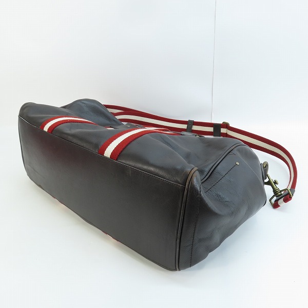 実際に弊社で買取させて頂いたBALLY/バリー レザー ボストンバッグ/トラベルバッグの画像 2枚目