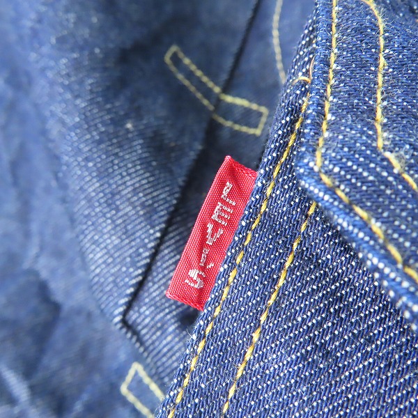 実際に弊社で買取させて頂いたLEVIS/リーバイス LEVI'S VINTAGE CLOTHING 506XX 1936年 DENIM JACKET 1st MODEL 70506-0028/44の画像 3枚目