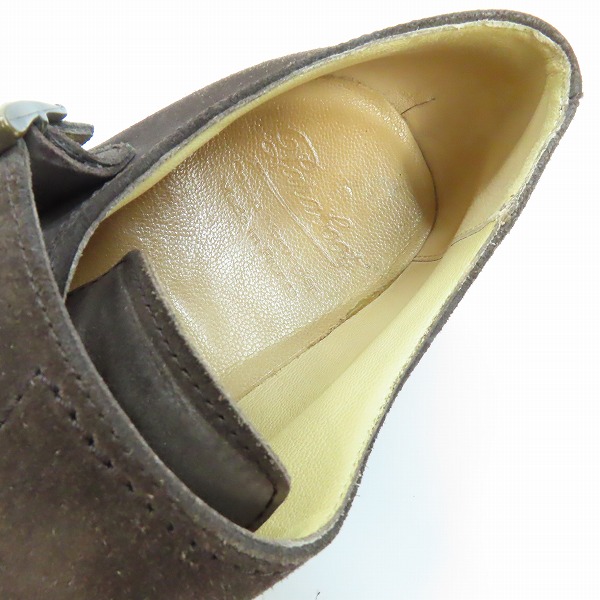 実際に弊社で買取させて頂いたParaboot/パラブーツ WILLIAM MARCHE II ウィリアム スウェード ダブル モンクストラップ シューズ 981448 6の画像 4枚目