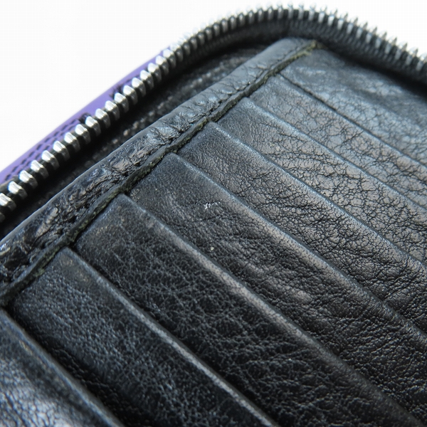 実際に弊社で買取させて頂いた【海外インボイス】CHROME HEARTS/クロムハーツ ZIP ORGNRG QLTCEM/オーガナイザー マルチクロスパッチキルティング財布の画像 6枚目