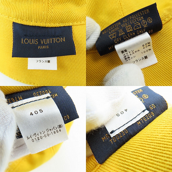 実際に弊社で買取させて頂いたLOUIS VUITTON/ルイヴィトン シャポー モノグラム バケットハット リバーシブル M76209の画像 6枚目