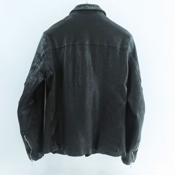 実際に弊社で買取させて頂いたISAMU KATAYAMA BACKLASH/バックラッシュ FLEET WOOD ジャパンカーフタンニン製品染め 1498-02/Lの画像 1枚目