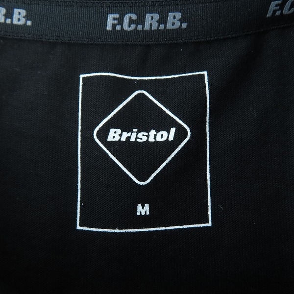 実際に弊社で買取させて頂いたF.C.Real Bristol/エフシーレアルブリストル BIG LOGO TEE/ビッグロゴTシャツ FCRB-220155/Mの画像 2枚目