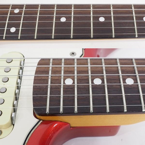 実際に弊社で買取させて頂いた★Fender Japan/フェンダージャパン JG-66 JAGUAR/ジャガー マッチングヘッド エレキギター ソフトケース付の画像 3枚目