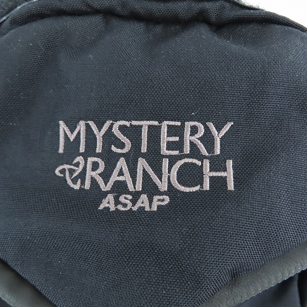 実際に弊社で買取させて頂いたMYSTERY RANCH/ミステリーランチ ASAP/エイサップ リュックサック ブラックの画像 4枚目