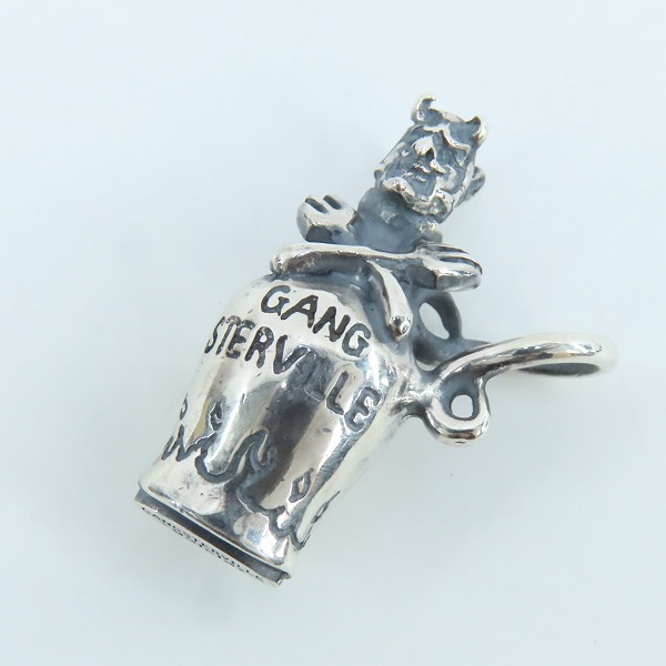 実際に弊社で買取させて頂いた (2)GANGSTERVILLE×Galcia/ギャングスタービル×ガルシア POISON BOTTLE シルバー ペンダントトップ