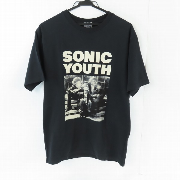 実際に弊社で買取させて頂いた【未使用】HYSTERIC GLAMOUR/ヒステリックグラマー 21SS SONIC YOUTH SY/HERE?!WHERE?! 半袖Tシャツ 02211CT08/M