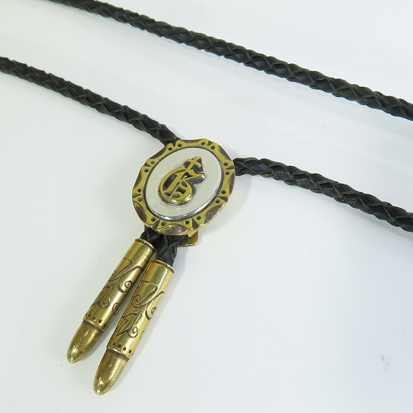 実際に弊社で買取させて頂いたGANGSTERVILLE×Galcia/ギャングスタービル×ガルシア ループタイ/ボロタイ ゴールド×シルバー