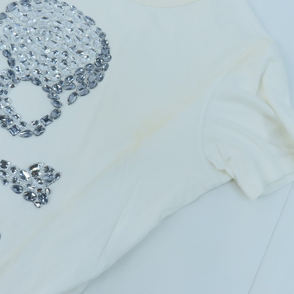 実際に弊社で買取させて頂いたmastermind JAPAN/マスターマインド ジャパン ラインストーン 半袖Tシャツ MC2-TS52-035/Mの画像 6枚目