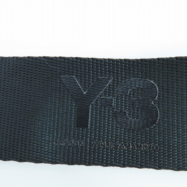 実際に弊社で買取させて頂いたY-3/ワイスリー ロゴベルトの画像 6枚目