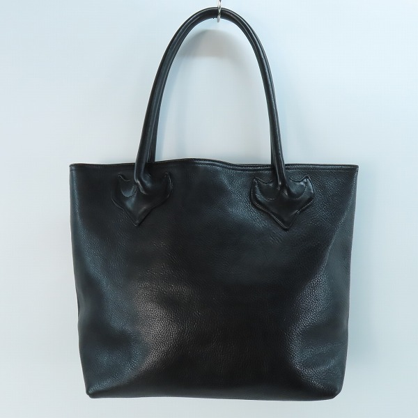 実際に弊社で買取させて頂いたCHROME HEARTS/クロムハーツ クロスパッチ FSトート バッグの画像 1枚目