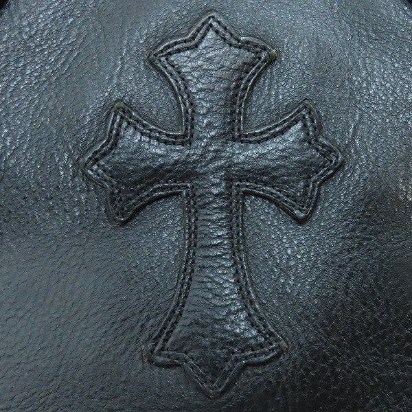 実際に弊社で買取させて頂いたCHROME HEARTS/クロムハーツ クロスパッチ FSトート バッグの画像 6枚目