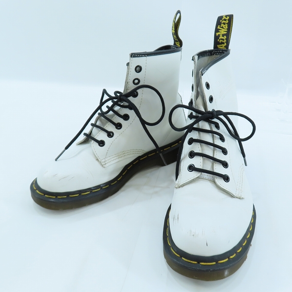 実際に弊社で買取させて頂いたDr.Martens/ドクターマーチン 8ホールブーツ ホワイト/6