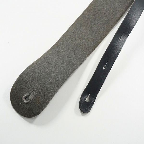 実際に弊社で買取させて頂いたFERNANDES/フェルナンデス レザー調 ストラップ ギターストラップ ベースストラップ ブラック系の画像 3枚目