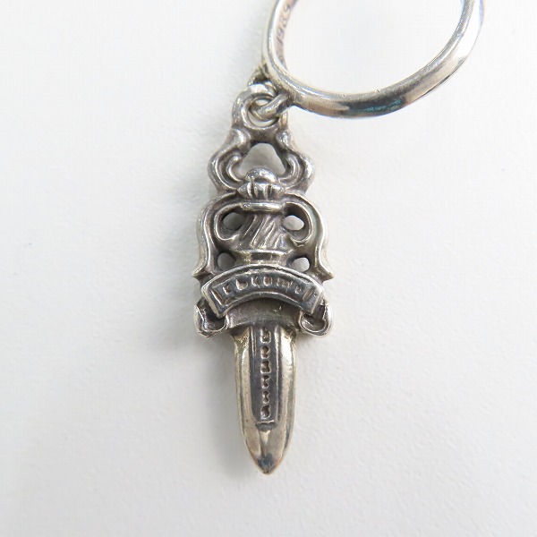 実際に弊社で買取させて頂いた(1)CHROME HEARTS/クロムハーツ ダガーフープ ピアス の画像 3枚目
