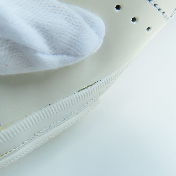 実際に弊社で買取させて頂いた【未使用】CONVERSE/コンバース ONE STAR J OX ワンスター WHT/BLU/10.5の画像 7枚目