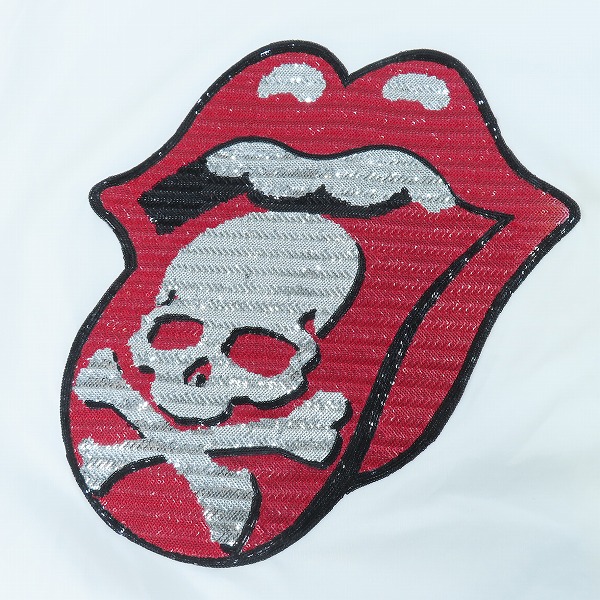 実際に弊社で買取させて頂いたmastermind JAPAN×THEATER8×ローリングストーンズ Tシャツ/8MR-TS01-C/Mの画像 5枚目