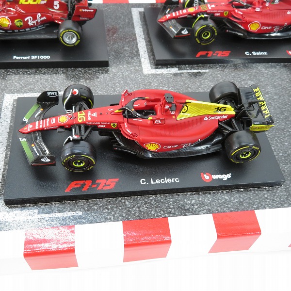 実際に弊社で買取させて頂いたbburago/ブラーゴ FORMULA RACING 1/43 フォーミュラ1/F1 Ferrari/フェラーリ Die Cast 6 Pack Set/ミニカーの画像 5枚目