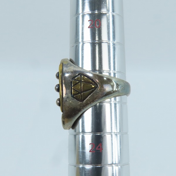 実際に弊社で買取させて頂いたGangsterville×galcia/ギャングスタービル×ガルシア Horse Shoe Trademark Ring/ホースシューリング/22.5号の画像 6枚目