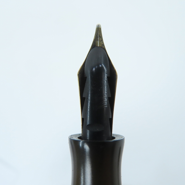 実際に弊社で買取させて頂いたPARKER/パーカー ヴィンテージ マーブル柄 ボタンフィラー式 万年筆 カナダ製の画像 7枚目