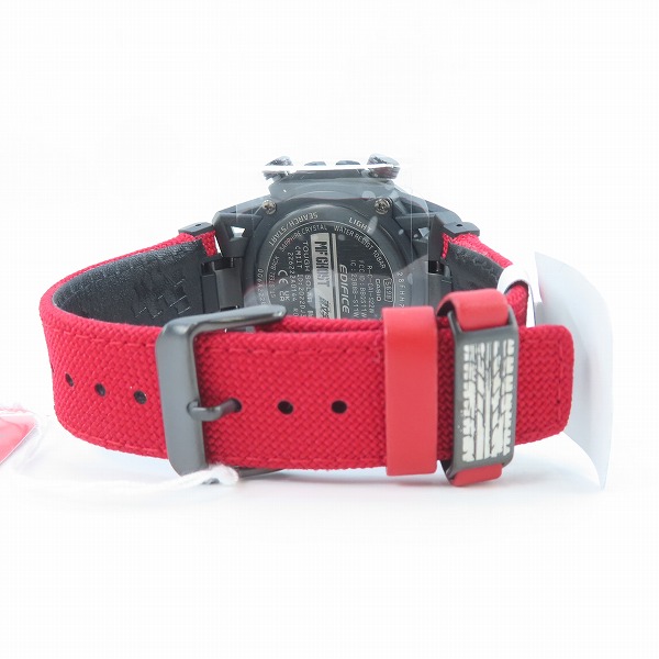 実際に弊社で買取させて頂いた【未使用】CASIO/カシオ EDIFICE/エディフィス 頭文字D×MFゴースト コラボモデル ECB-2000MFG-1AJRの画像 3枚目