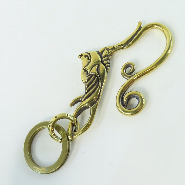 実際に弊社で買取させて頂いた(2)GANGSTERVILLE×Galcia/ギャングスタービル×ガルシア スワローキーホルダー ブラス/真鍮