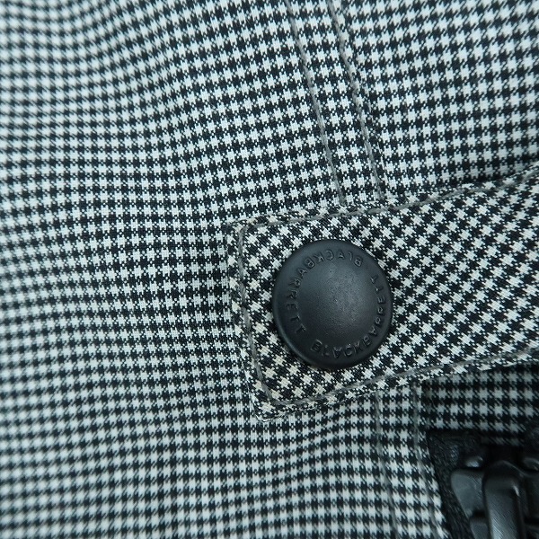 実際に弊社で買取させて頂いたBLACK BARRETT by NeiL Barrett/ブラックバレットバイニールバレット モノクロ ジャケット/1の画像 8枚目