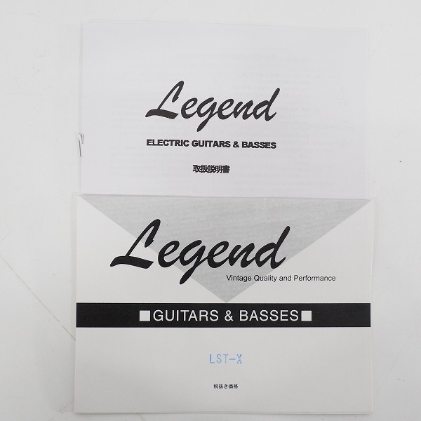 実際に弊社で買取させて頂いた★Legend/レジェンド LST-X ストラトキャスターType エレキギター ソフトケース付 の画像 1枚目