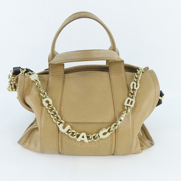 実際に弊社で買取させて頂いたMARC JACOBS/マークジェイコブス レザー 2WAY ハンドバック/ショルダーバックの画像 1枚目