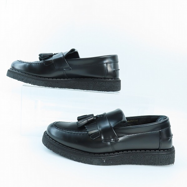 実際に弊社で買取させて頂いたFRED PERRY×GEORGE COX/フレッドペリー×ジョージコックス TASSEL LOAFER タッセルローファー B9278/4の画像 3枚目