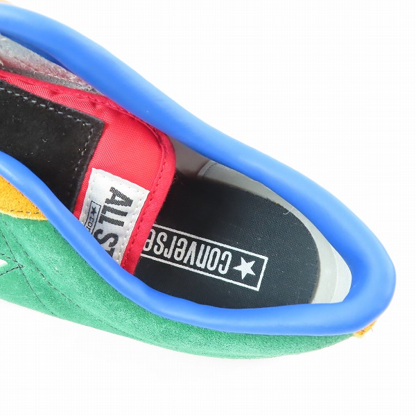 実際に弊社で買取させて頂いた【未使用】CONVERSE/コンバース ワンスター マルチカラー ONE STAR MULTI-C OX クレイジー/9の画像 4枚目