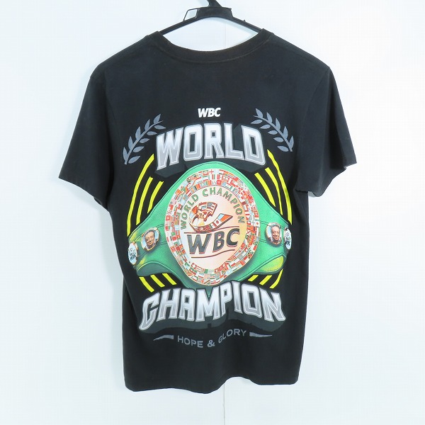 実際に弊社で買取させて頂いたボクシングwbc公式 チャンピオンベルトTシャツ 半袖/Sの画像 1枚目