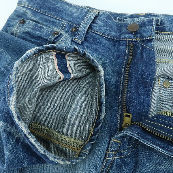 実際に弊社で買取させて頂いたMIHARA YASUHIRO/ミハラヤスヒロ デニムパンツ 91082172/48の画像 4枚目