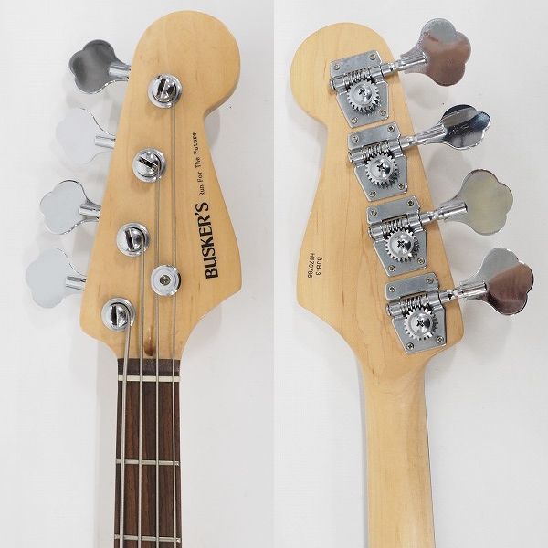 実際に弊社で買取させて頂いた★BUSKER'S/バスカーズ BJB-3 ジャズベース Type 4弦エレキベースの画像 2枚目