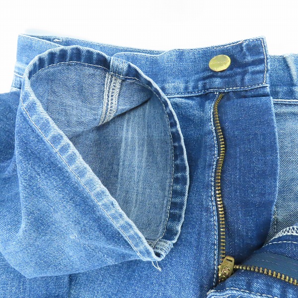 実際に弊社で買取させて頂いたCarhartt/カーハート RUCK SINGLE KNEE PANT デニム ペインターパンツ/32×32の画像 6枚目