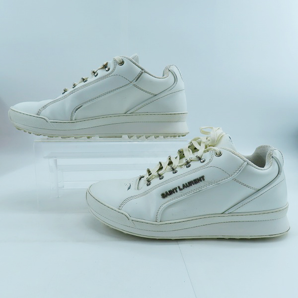 実際に弊社で買取させて頂いたSAINT LAURENT PARIS/サンローランパリ JUMP ジャンプ スニーカー 501612/43の画像 3枚目