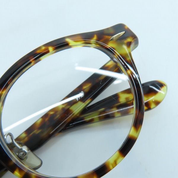 実際に弊社で買取させて頂いた999.9/フォーナインズ アイウェア/メガネフレーム NP-617の画像 7枚目